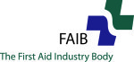 First Aid Industry Body (FAIB) Certificate of Approval number 1179/92 (627)