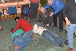 First Aid Training in action