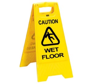 Wet Floor sign