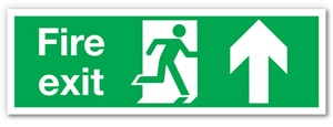 Fire Exit Sign